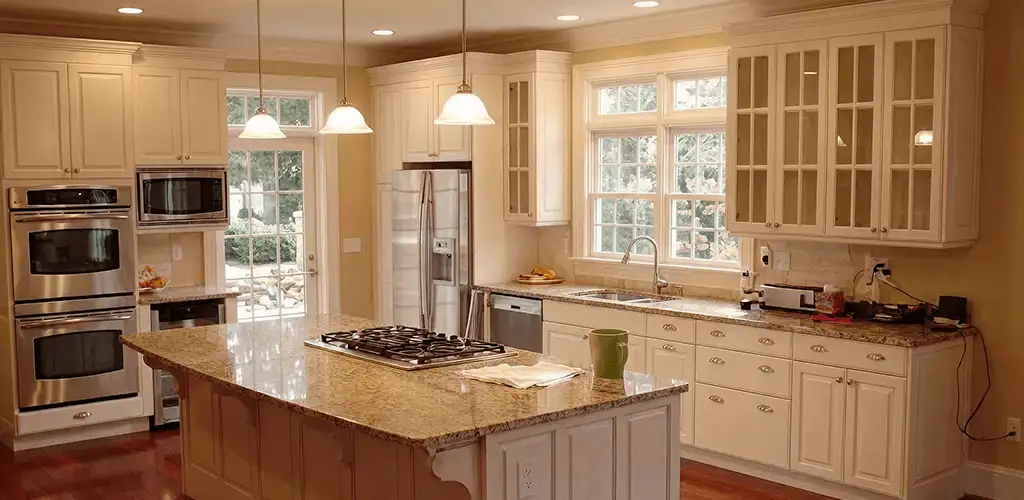 Custom cabinet door installation and kitchen upgrade in Birmingham, AL