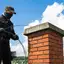 Chimney sweeping service in Birmingham, AL for safe fireplace maintenance